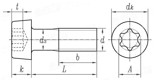 NF E 25-111 - 2001 梅花槽圆柱头螺钉