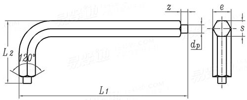 DIN  6911 - 2004 圆柱端六角扳手（六角匙）