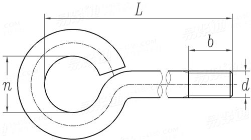 ASME B 18.31.5 (ECA) - 2011 吊环螺栓，封闭式锚环 (F468, F593, F1554, A307, A193/A193M, A320/A320M, SAE J429)