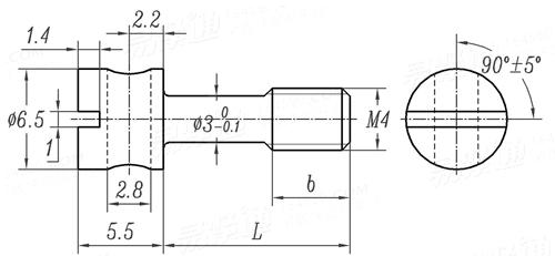 DIN  43854 - 1979 电表用铅封螺栓