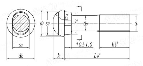 GB  5098 - 1985 鋼軌用8.8級(jí)高強(qiáng)度接頭螺栓