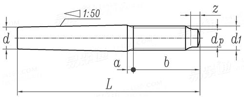 GB  881 - 1986 螺尾錐銷