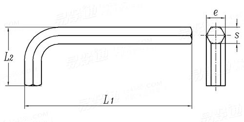ISO  2936 - 2001 内六角槽用扳手