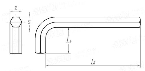 ISO  2936 - 1995 六角匙