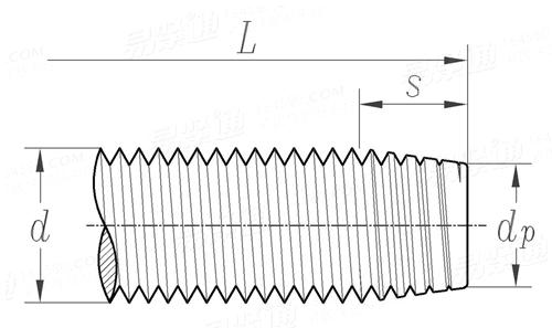 ASME B 18.6.4 (C) - 1998 (R2005) C型，自攻牙(统一螺纹)[Table V1]
