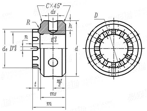 JB /ZQ 4328 - 2006 圆螺母