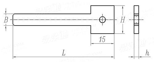 JB /T 3411.24 - 1999 鍵槽拉削用墊圈