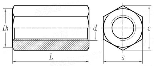 JB /T 8004.3 (GB 2150) - 1999 机床夹具零件及部件 连接螺母