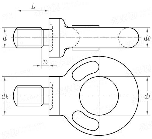 BS  4278 - 1984 升降用吊环螺钉