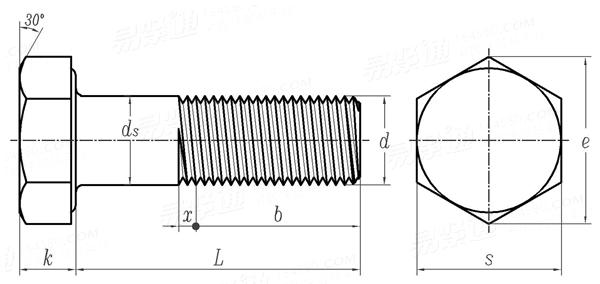 AS /NZS 2465 - 1999 (R2016) 美制六角螺栓 - UNC, UNF螺紋