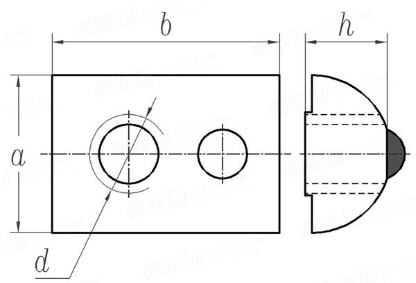 YJT  3027 (HRN) 弹性螺母块