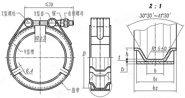 Q  670 法蘭連接器