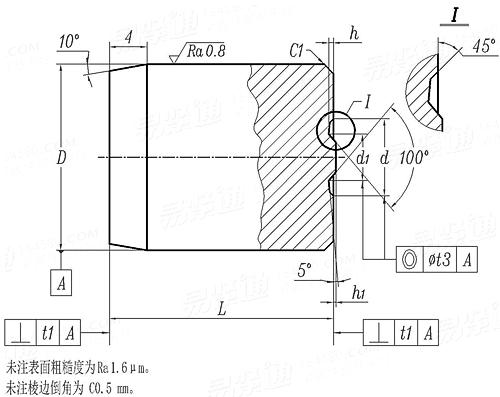 JB /T 4212.3 - 2014 内六角圆柱头螺钉冷镦模 成形冲头(适用于GB70.1)