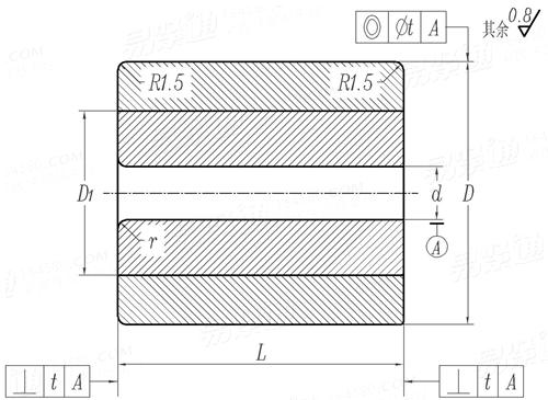 JB /T 4212.11 - 1996 冷镦内六角圆柱头螺钉模具 成型凹模(适用于GB70)