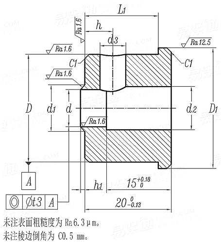JB /T 4210.11 - 2014 六角螺母冷鐓模 沖孔凹模 B2型 (適用于GB6171、GB6176)