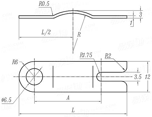 SJ  2644.8.2 - 1985 冷沖模 片彈簧