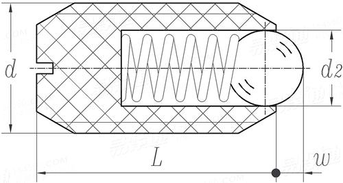 YJT  19065 塑料彈簧銷