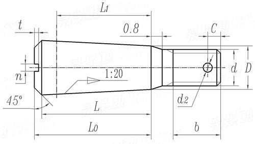 GJB  3371 (/79~/82) - 1998 锥型螺栓
