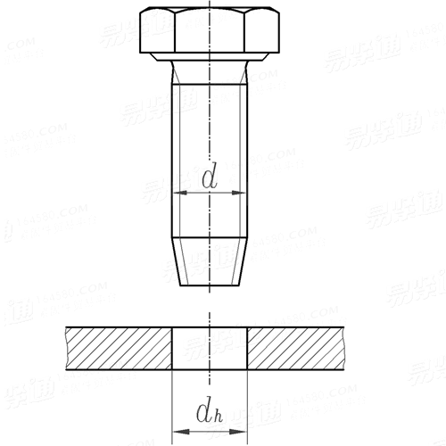 DIN  7500 (-2) - 2016 用于公制ISO螺纹的自攻螺钉- 第2部分：孔直径的指导值