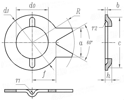 HB  6473 - 1990 鎖緊墊圈