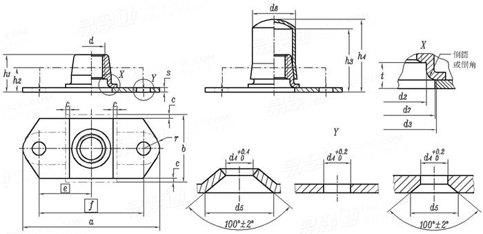 DIN  65242 - 2015 自鎖托闆螺母