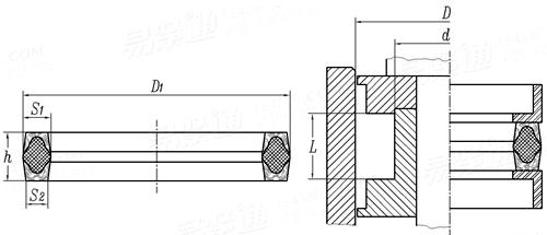 GB /T 10708.2 - 2000 雙向密封圈 - 鼓形圈