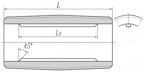 GB  3289.23 - 1982 可鍛鑄鐵管路連接件型式尺寸 無方内接頭