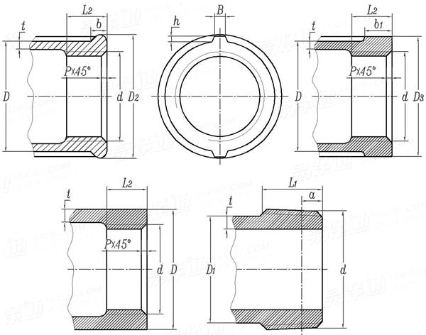 GB  3289.1 - 1982 管件結構