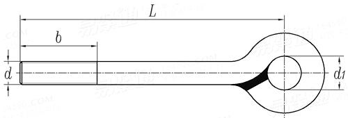 GB /T 17116.3 - 2018 閉口環眼單頭螺紋吊杆