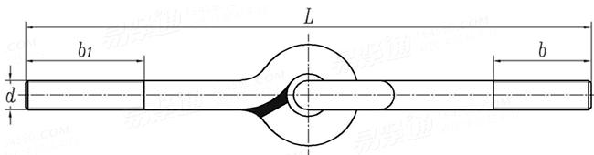 GB /T 17116.3 - 2018 环眼双头螺纹吊杆