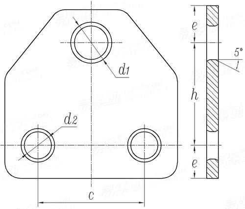 GB /T 17116.3 - 2018 三孔連接闆