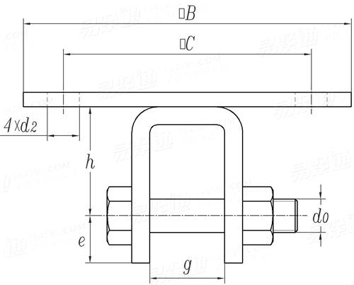 GB /T 17116.3 - 2018 栓接倒U型吊板