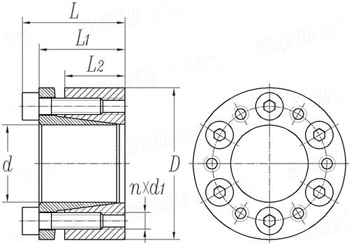 JB /T 7934 - 1999 Z3型脹緊聯結套