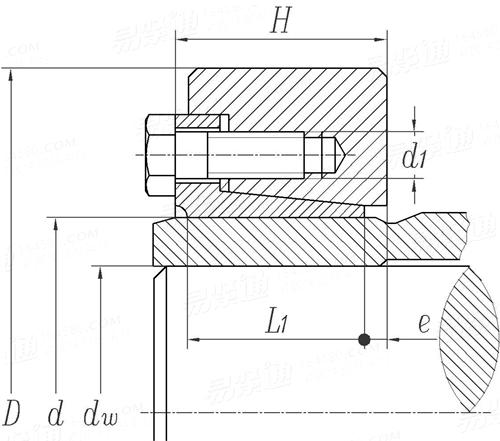 JB /T 7934 - 1999 Z10型脹緊聯結套