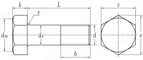 GOST  53664 - 2009 橋用高強度緊固件 六角頭螺栓