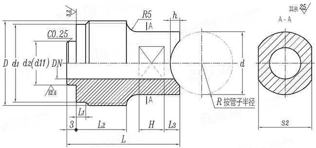 CB /T 4328 - 2013 支管螺纹接头（08）