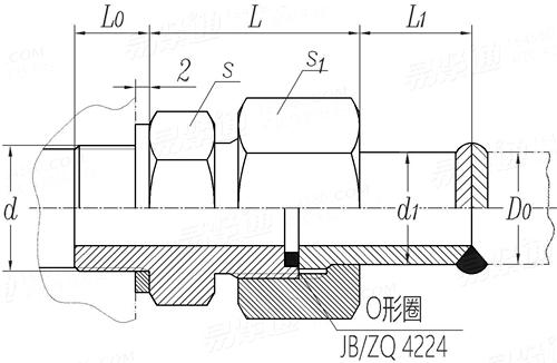 JB /ZQ 4773 - 2006 焊接式端直通管接頭