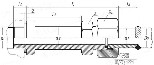 JB /ZQ 4774 - 2006 焊接式端直通長管接頭