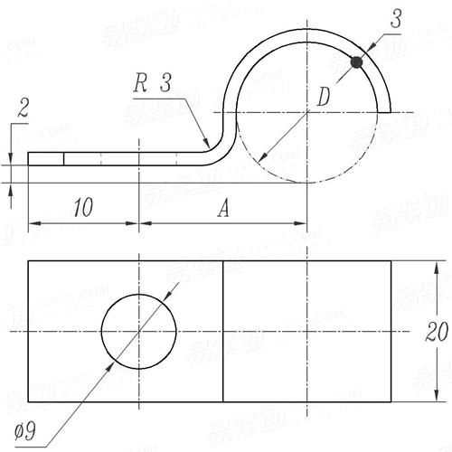 JB /ZQ 4497 - 1997 單面管夾
