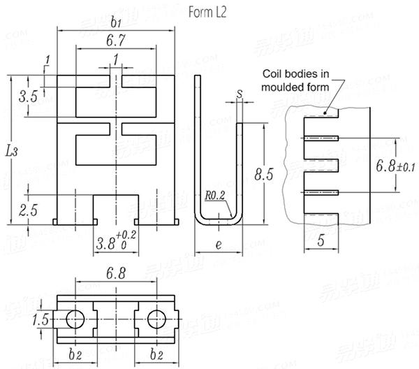 DIN  41496 - 1987 焊片 L2