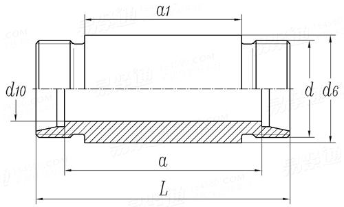 JIS B 2351-1 (WDBH) - 2000 焊接隔壁式直通管接頭 [表12]