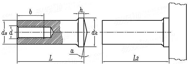 GB /T 902.4 (IS) - 2010 短周期电弧焊用焊接螺母柱 (IS型内螺纹螺柱)