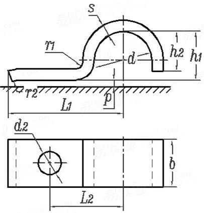 DIN  1592 - 1988 重型管夾
