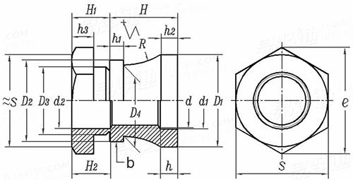 HB  6508 - 2005 抗剪型MJ螺紋高鎖螺母