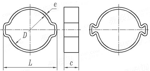 NF E 27-853 - 1989 通用金屬軟管夾