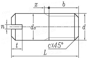 NF E 25-175 - 2004 開槽無頭螺釘