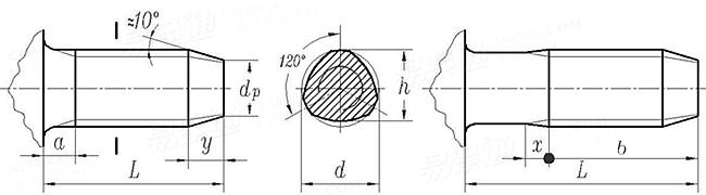 GB /T 6559 - 1986 自攻锁紧螺钉的螺杆（三角锁紧螺纹）