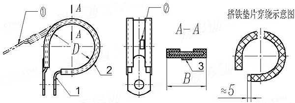 HB 3 - 25 - 2002 帶墊的夾緊卡箍