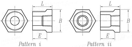 JIS B 2301 (A14) - 2013 螺紋型可鍛鑄鐵管件 - 襯套