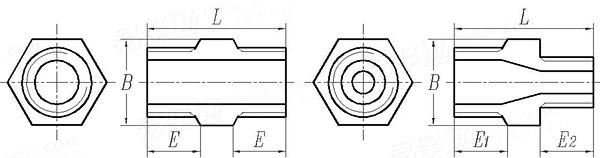 JIS B 2301 (A15) - 2013 螺紋型可鍛鑄鐵管件 - 外絲接頭及異徑外絲接頭
